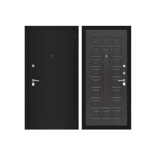 Входная дверь Labirint CLASSIC шагрень черная 04 - Венге