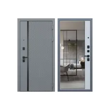 Входная металлическая дверь АСД Манчестер с зеркалом 